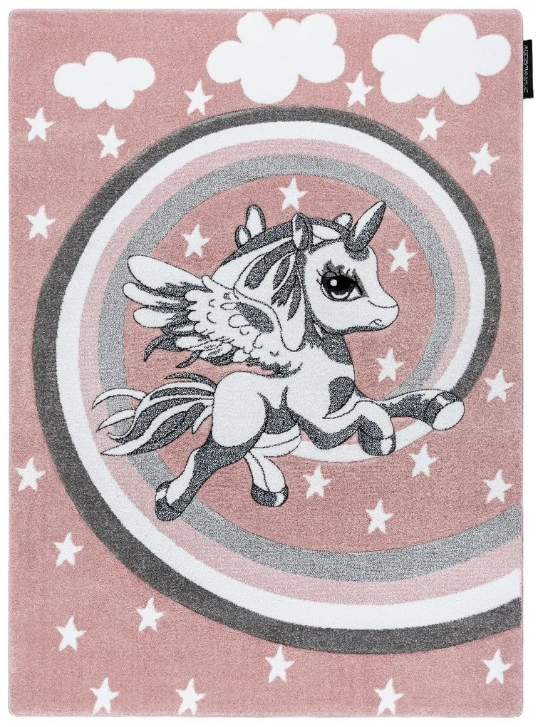 Dywany Łuszczów, Detský kusový koberec Petit Pony pink, 120x170, ružová, detská izba
