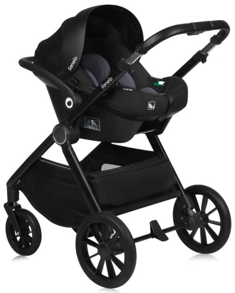 Lionelo - Kombinovaný kočík 3v1 LAYLA Grey Stone