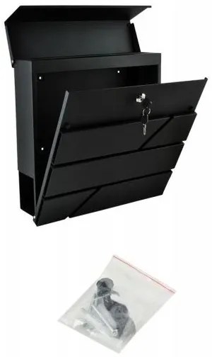 Poštovná schránka 36,7x37 cm antracit