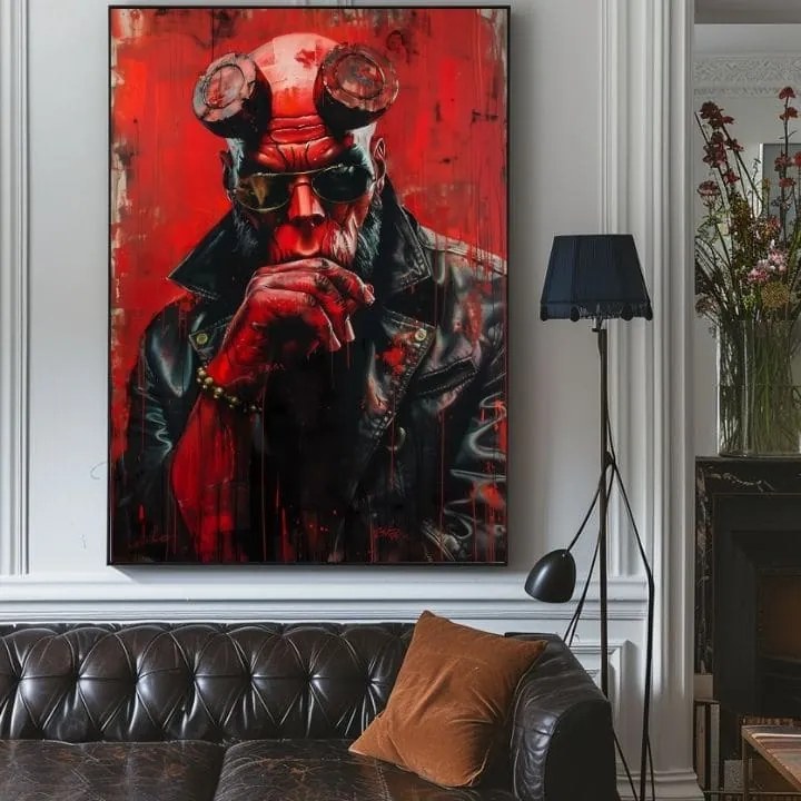 Obraz Hellboy: Pekelný bojovník | Akrylové detaily