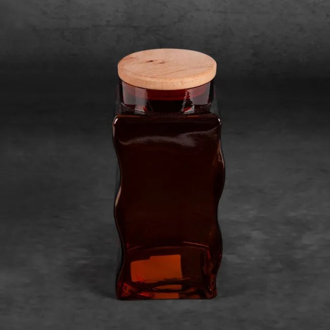 Nádoba KELSI2 02 s vekom zlatá