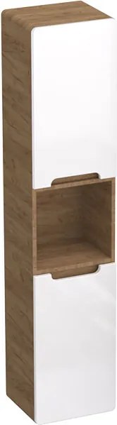 Comodo Doplnková kúpeľňová skrinka vysoká Lukrecia W V 35 P/L