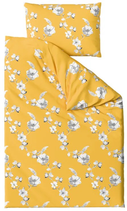 Obliečky z mikrovlákna YELLOW ROSE žlté Rozmer obliečky: 70 x 90 cm | 140 x 200 cm