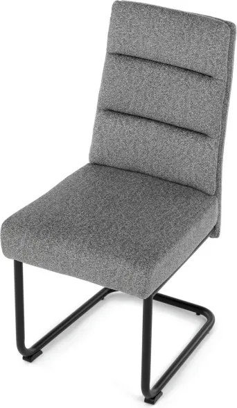Jedálenská stolička sivá DCL-P3107 SIL2