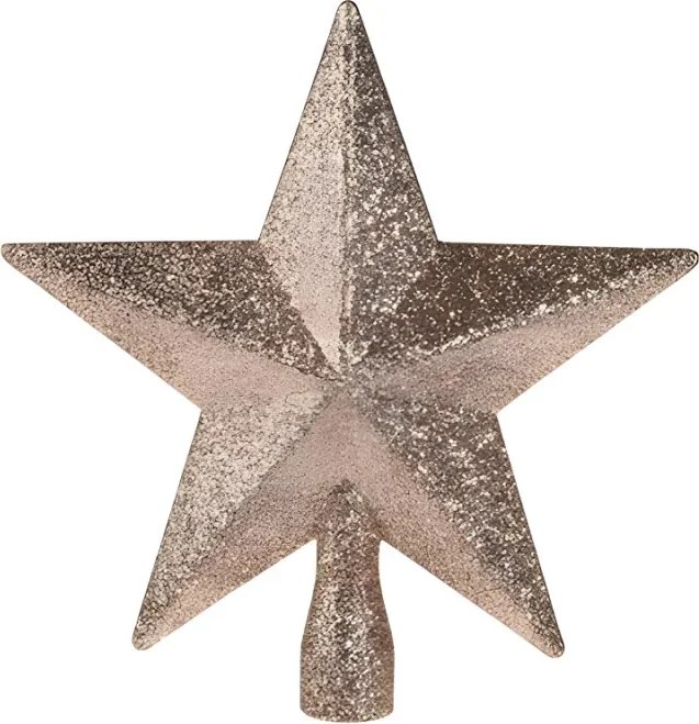 Trblietavý špic Bronzová hviezda 20 cm