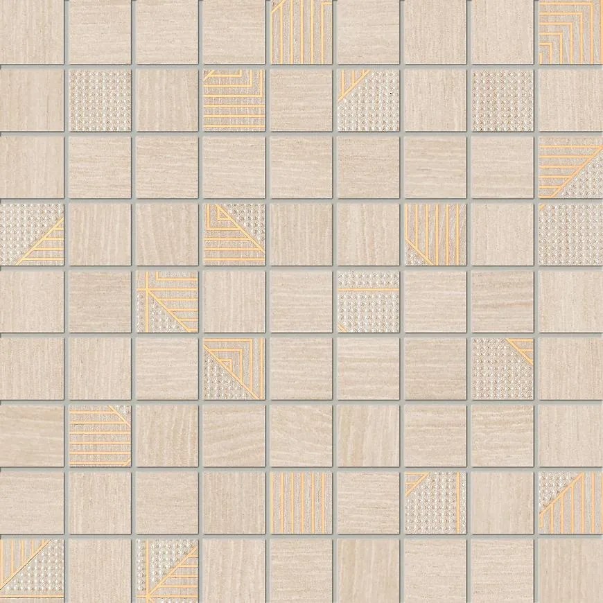 Obklad Mozaik Woodbrille Beige 30/30
