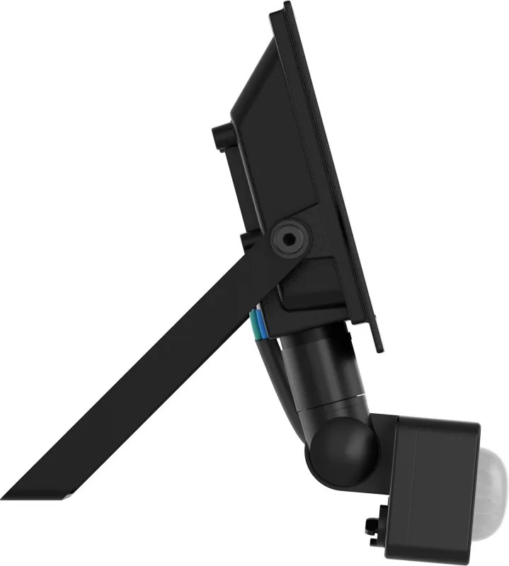 Mexen Luxpro+ LED reflektor s pohybovým senzorom, 20W, studená - 6500K, 2200 lm, čierna - L236-020-65-70