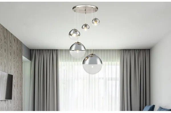 Globo 15851-5 - Luster na lanku VARUS 5xE27/60W/230V