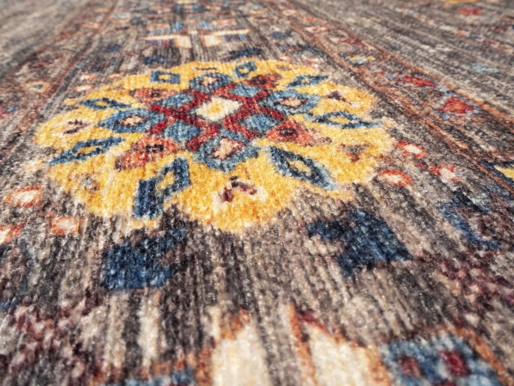 Spoltex, Kusový koberec Pisa 9212 multi, 120x170, viacfarebná, obývacia izba