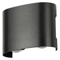 Brilagi - LED vonkajšie nástenné svietidlo FLAREBOX LED/4W/230V čierne IP65