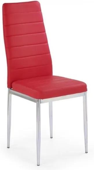 Jedálenská stolička Sally červená