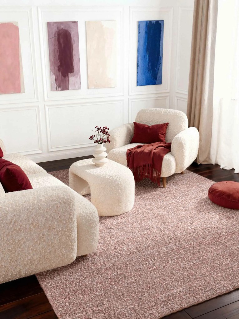 Ted Baker, Kusový koberec Ted Baker Notting Hill 106350 Pink, 200x290, ružová, obývacia izba