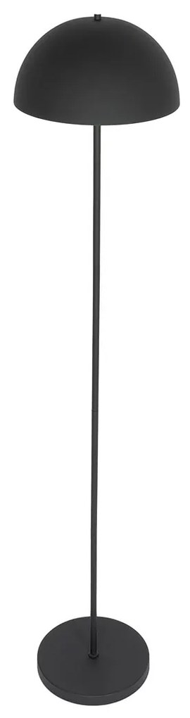 Vonkajšia stojaca lampa čierna nabíjateľná 3-stupňovo stmievateľná - Keira