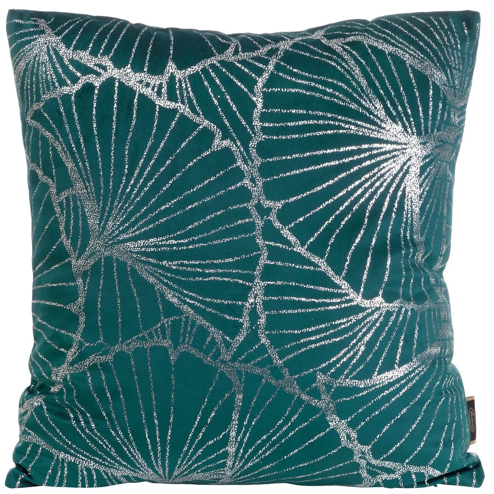 DEKORAČNÁ OBLIEČKA NA VANKÚŠ BLINK39 45X45 CM TMAVOTYRKYSOVÁ