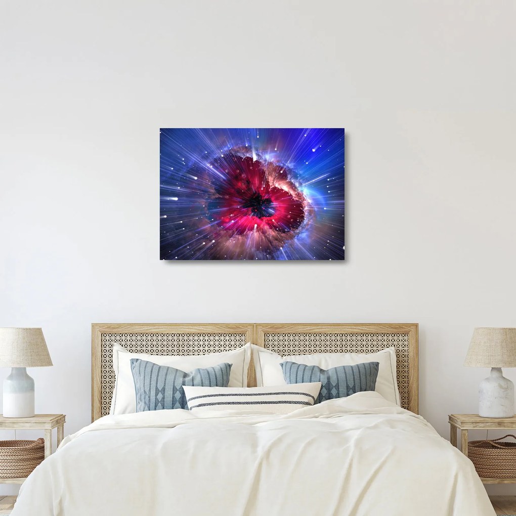 Sklenený obraz - Energia vesmíru (70x50 cm)