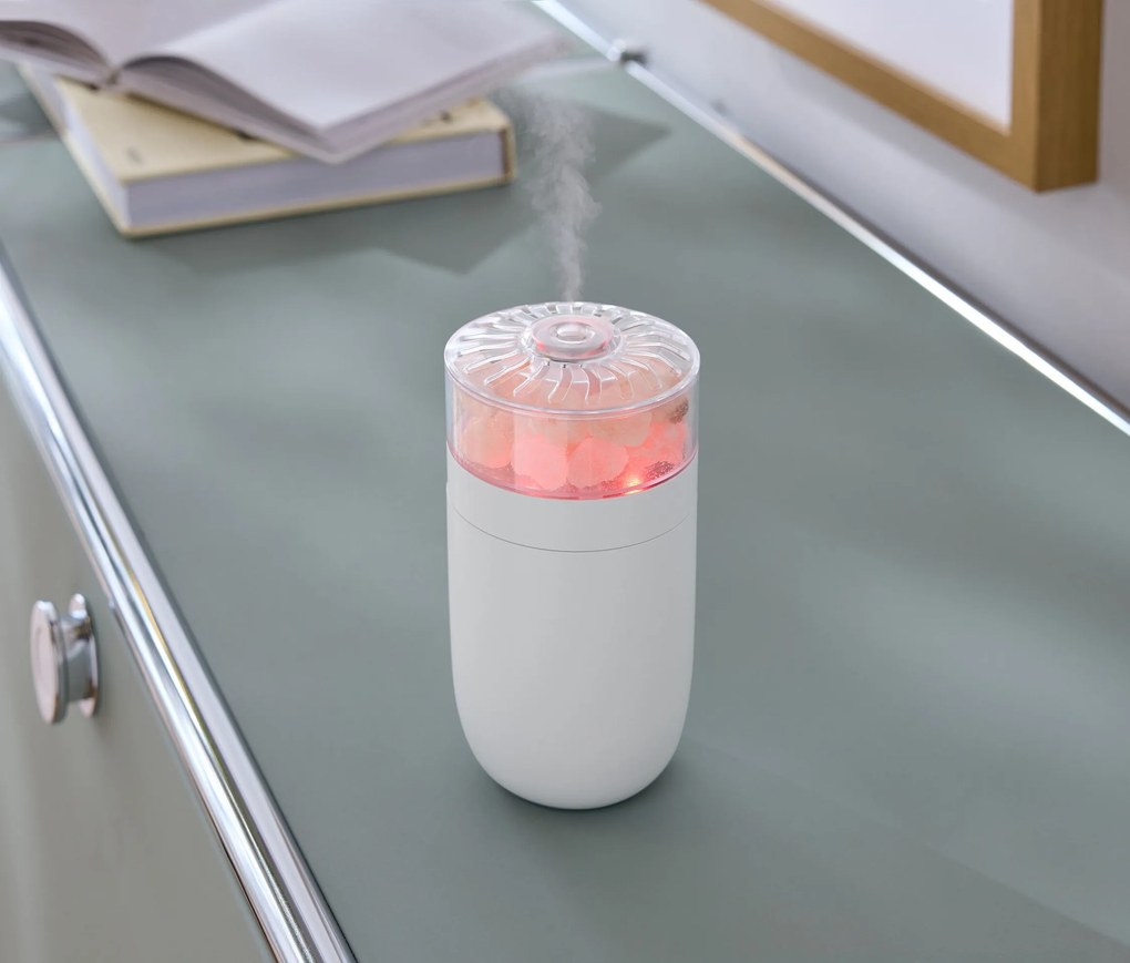 Aróma difuzér s kamienkami soľných kryštálov