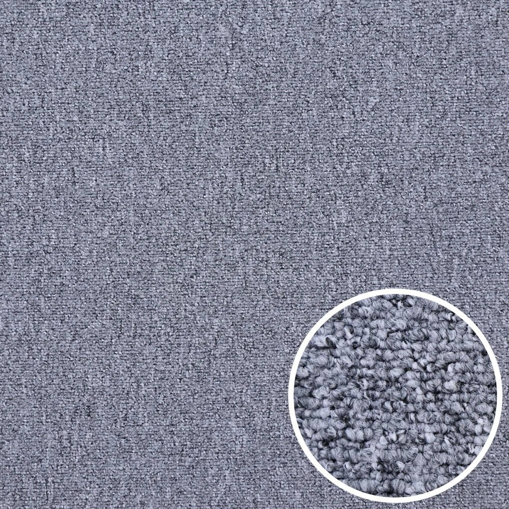 Condor Carpets, Metrážny koberec Rambo-Bet 73, na mieru, šíře 3m,4m,5m, šedá, filc, kuchyňa