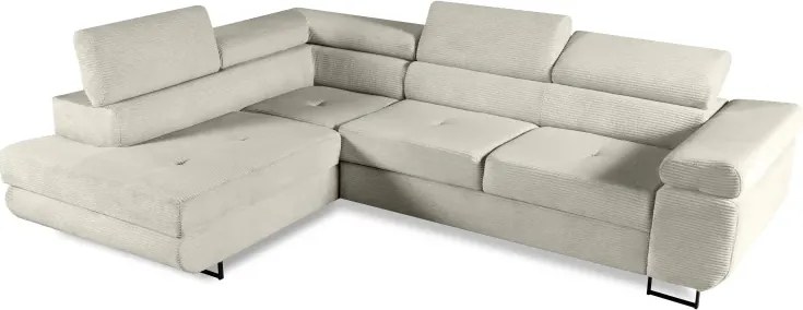 Sedacia súprava Harry, ľavá, béžová (lincoln 3)