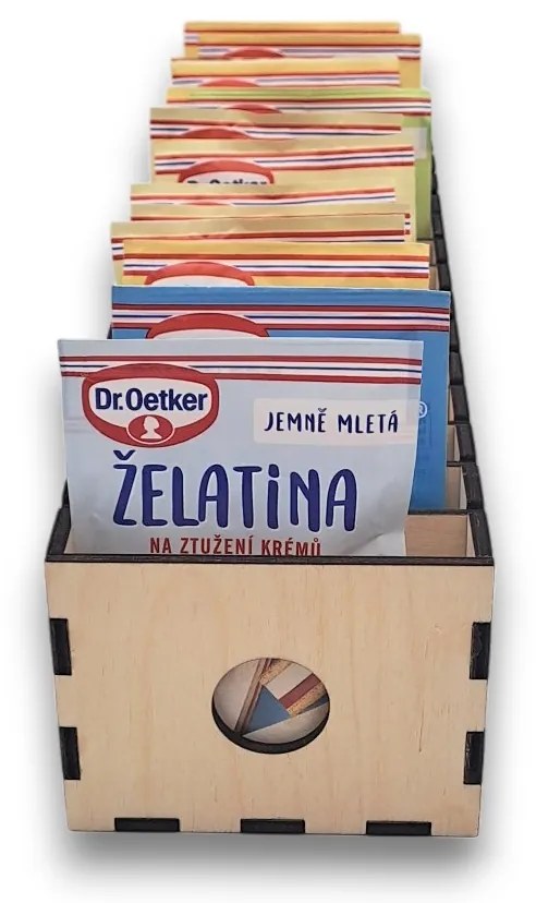 Organizér na dochucovadlá v malých vreckách VASKY