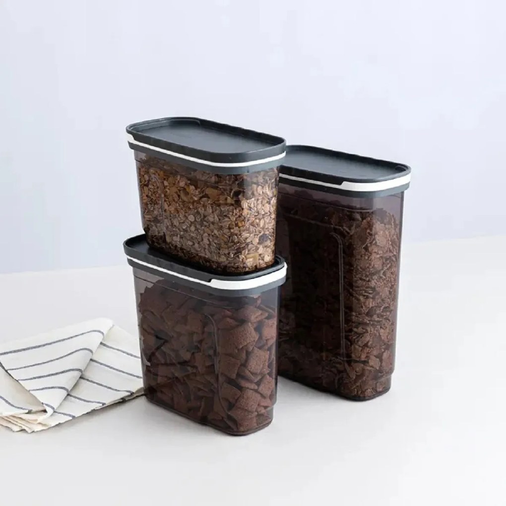 Orion Dóza na potraviny s dávkovacím viečkom, FOLY 2,7 l antracit