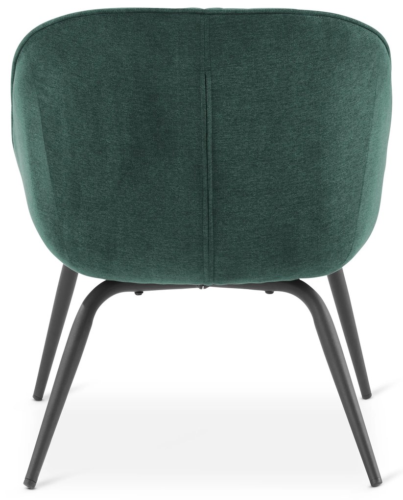 Čalúnená stolička, sivo-zelená