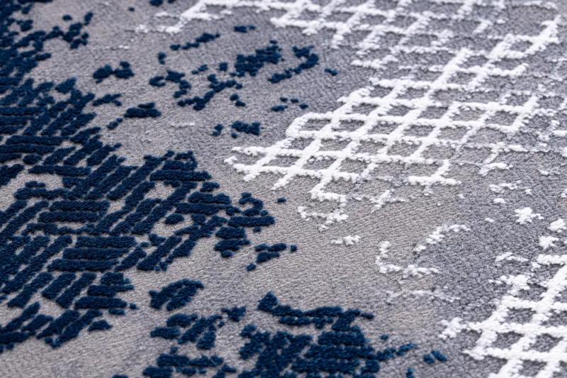 Dywany Łuszczów Kusový koberec Core A004 Frame blue/grey - 180x270 cm