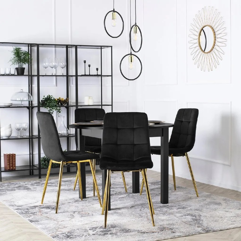 PROXIMA.store - Čalúnená jedálenska stolička YORK FARBA: modrá