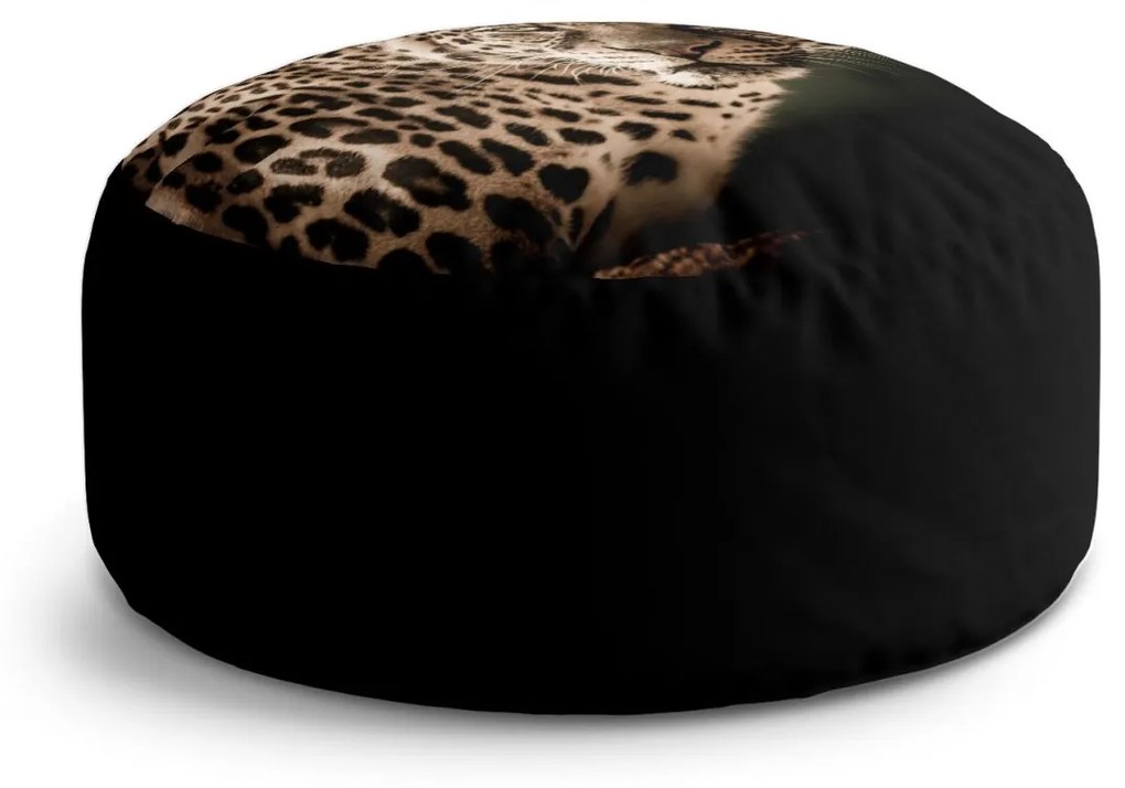 Sablio Taburet Leopard: 40x50 cm