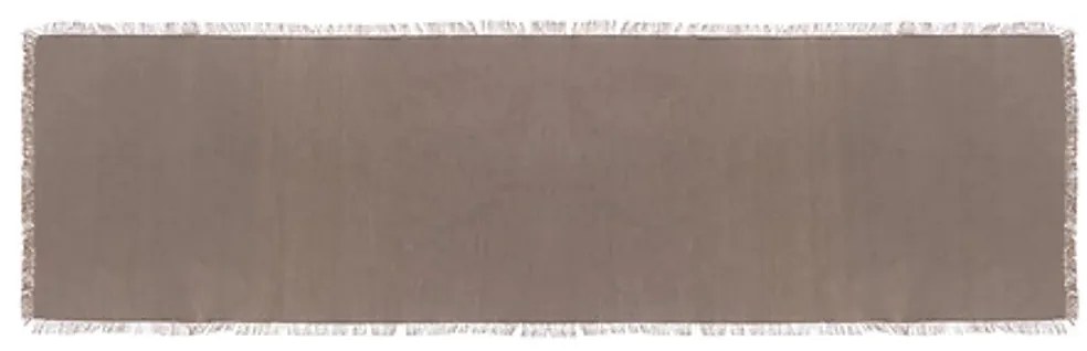 Dekoračný behúň na stôl MAHA 38x140 cm - viac farieb Farba: Hnedá