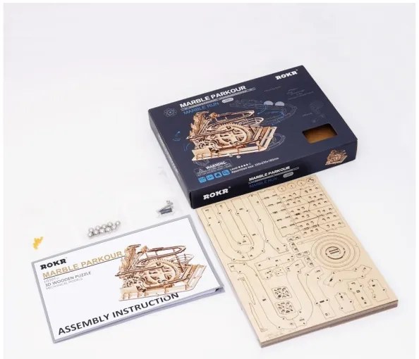 RoboTime - 3D skladačka guličkovej dráhy Špirála