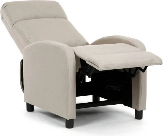 Polohovacie kreslo béžové TV-W3397 CRM2