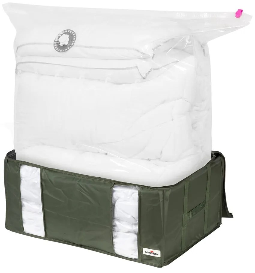 Vákuový látkový úložný box na oblečenie 65x45x27 cm Ecologik – Compactor