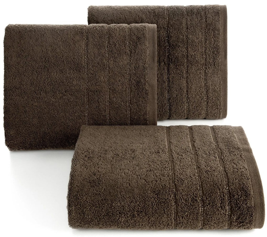 BAVLNENÝ UTERÁK DALI 30X50 CM TMAVOHNEDÁ