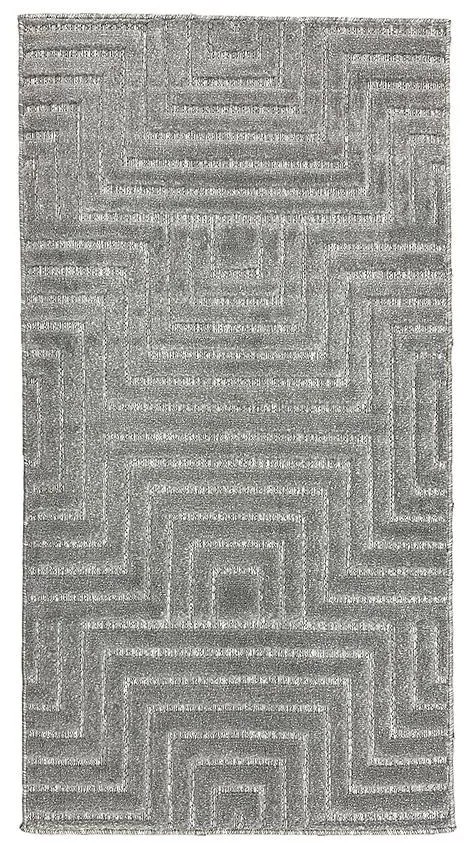 Koberec Frisee Venus 1,33/1,9 E691B šedá