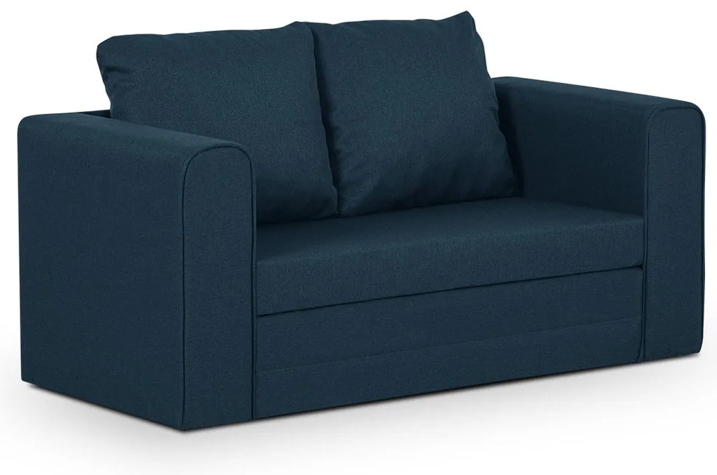 Pohovka pre 2 osoby MOKKA Námornícka modrá