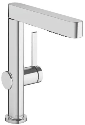 Hansgrohe Finoris umývadlová batéria s vyťahovacou spŕškou, 2 prúdy chróm 76063000