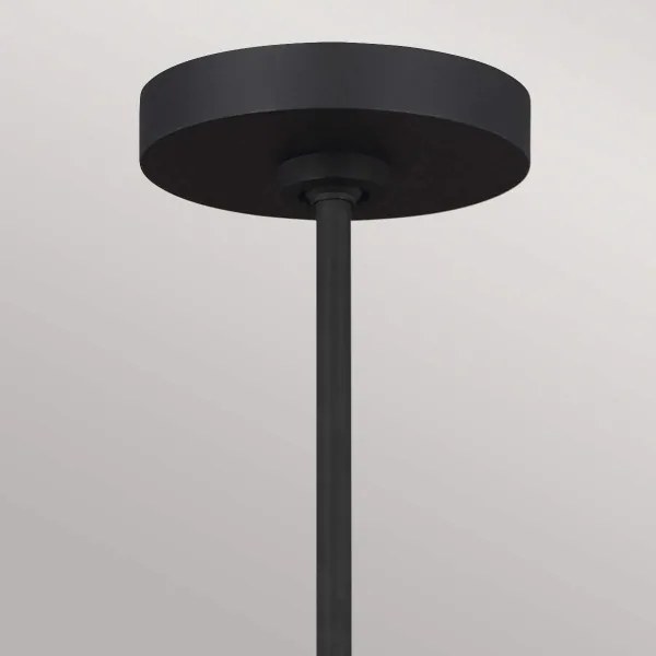 Feiss FE-JAX10-MB - LED Luster na tyči JAX 10xG9/3W/230V čierna/zlatá