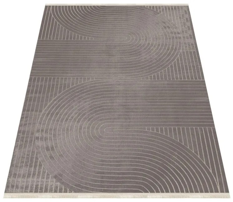 Ayyildiz Kusový koberec STYLE 8902, Mocca Rozmer koberca: 160 x 230 cm