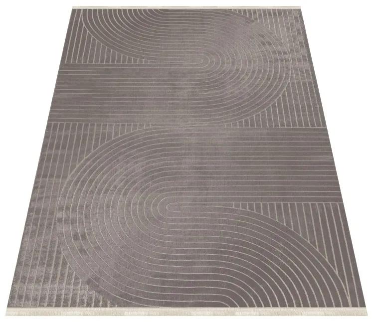 Ayyildiz Kusový koberec STYLE 8902, Mocca Rozmer koberca: 200 x 290 cm