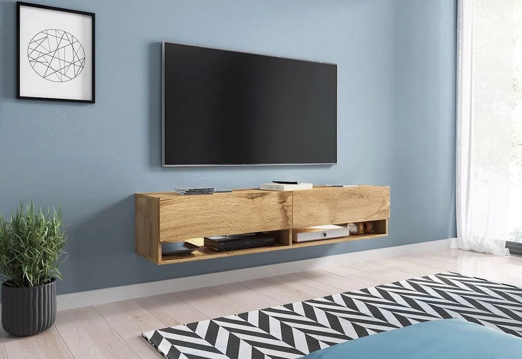 TV stolík MENDES A - dub wotan / nie / 180