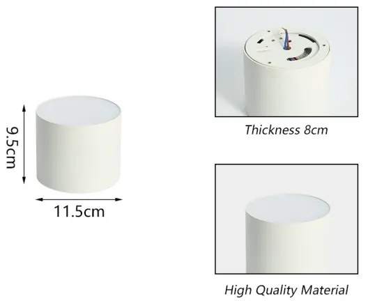 Immax NEO 07241L - LED Stmievateľné svietidlo RONDATE 18W/230V 11,5cm Wi-Fi Tuya