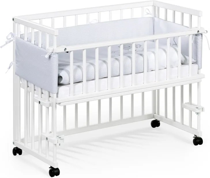 Dětská postýlka Klups Piccolo Due 90x45 bílá