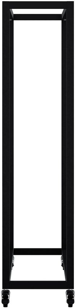 Stojan na drevo Hilta 25x80x100 cm - čierna