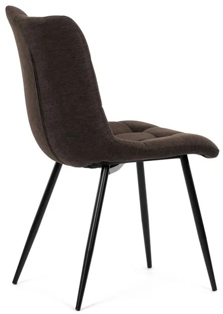 Autronic BONTEC Jedálenská stolička, hnedá, látka, DCL-L1094 BR2 Farba: Šedá