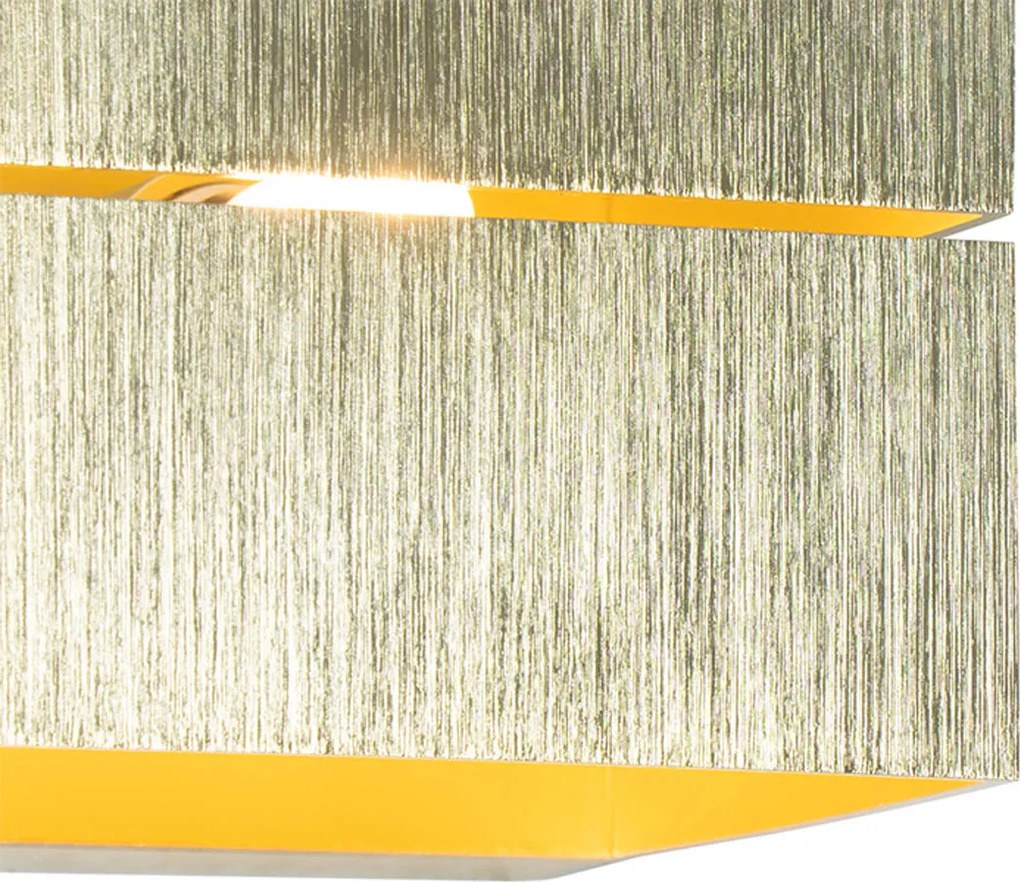 Inteligentná nástenná lampa zlatá 9,7 cm vrátane Wifi G9 - Transfer