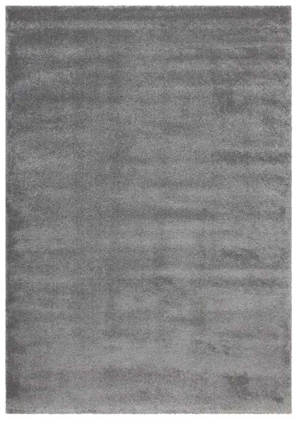 Lalee Kusový koberec Softtouch 700 Silver Rozmer koberca: 120 x 170 cm