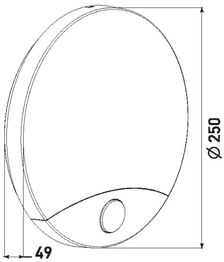 LED Vonkajšie nástenné svietidlo so senzorom HIBIS LED/15W/230V IP44
