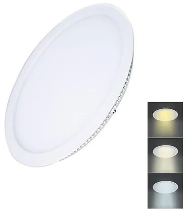 LED svetelný panel Solight biela WD140