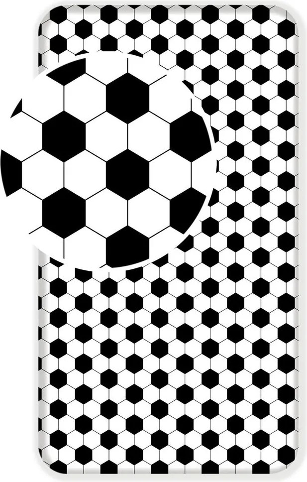 Jerry Fabrics Plachta s motívom futbalu - 90 x 200 cm
