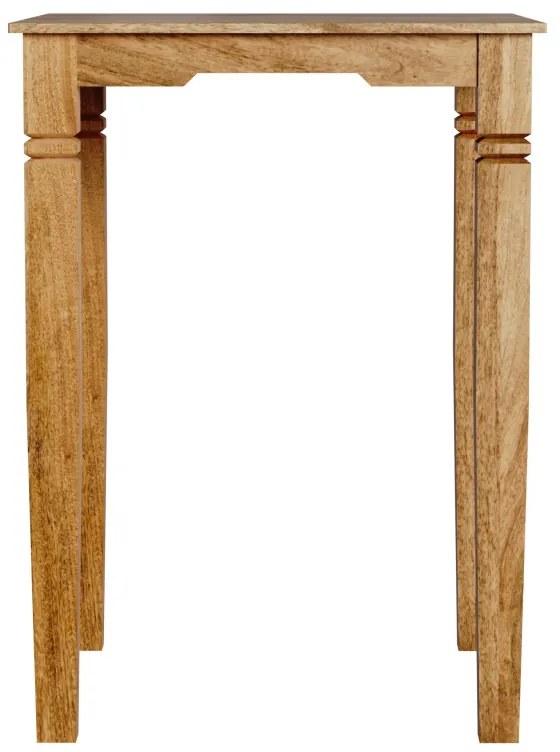 Barový stôl Guru 80x110x80 z mangového dreva Mango natural